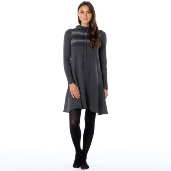 Prana Dresses & Skirts - Prana Coco Sweater Dress with Hood